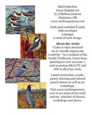 Bird Collection 2  Note Cards