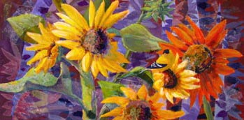 Sunflower Tapestry